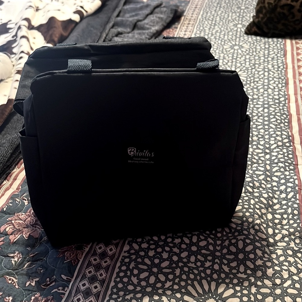 Dark blue lunch box
